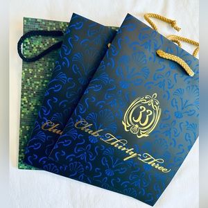 Set of 3 Club 33 gift bags